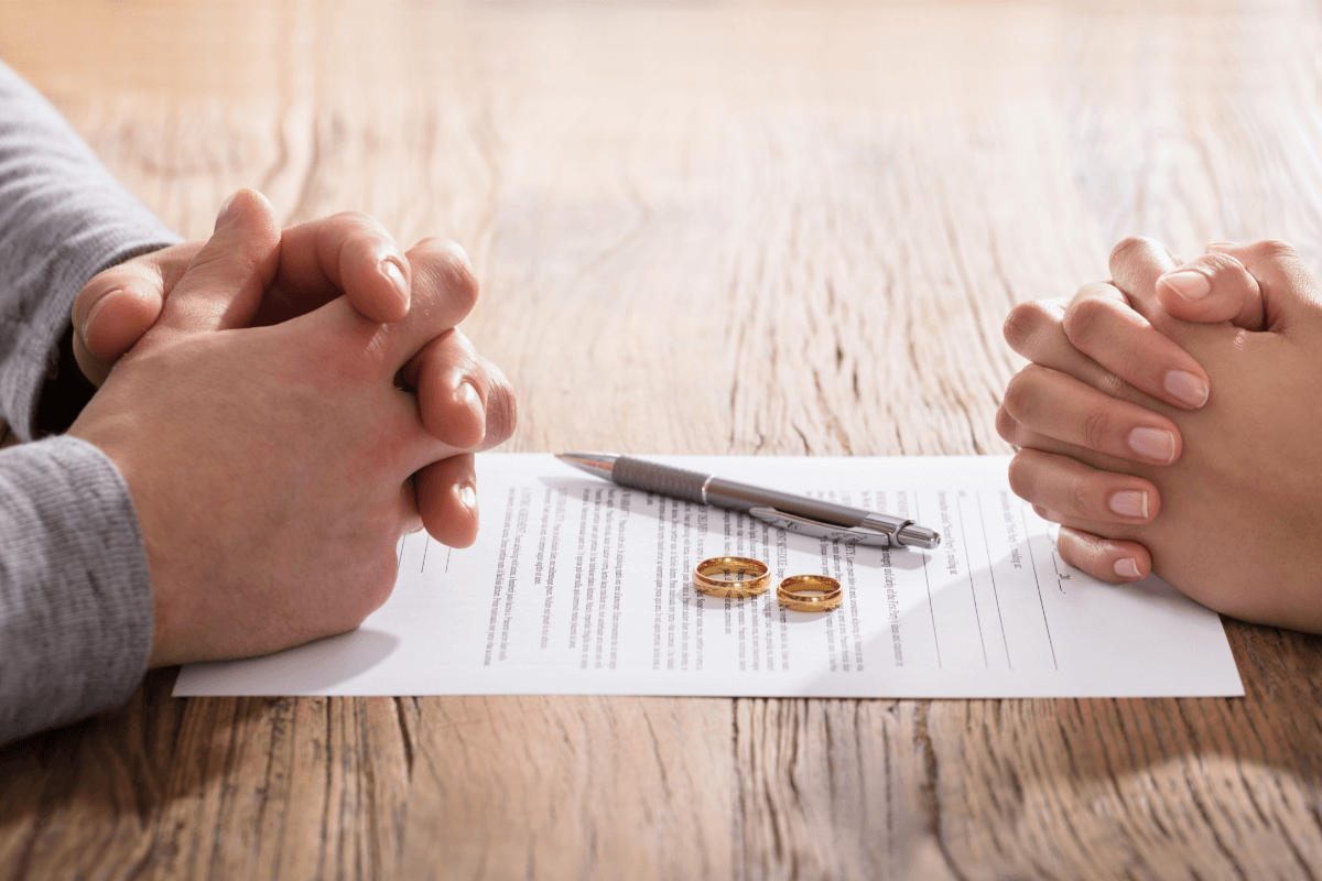 Uncontested Divorce Document Signing